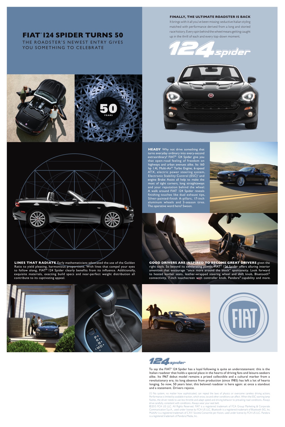 2017 Fiat 124 Spider Brochure Page 1